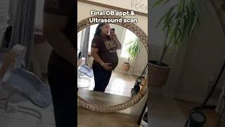 Thumbnail: Our last appointment and ultrasound before the big day. #pregnancy #csectionmom #momtobe #pregnant