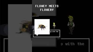 Thumbnail: FLOWEY meets FLOWERY - Deltarune Animation | #deltarune #flowey #flowery #undertale