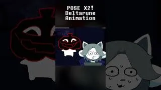 Thumbnail: POSE X2! - #deltarune #spamton #tobyfox #fananimation #fyp  #undertale #deltarunechapter5 #jevil