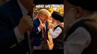 Thumbnail: Trump vs Khamenei Schoolyard Fight |Wait for Winner | #funny #shorts #viral #ai