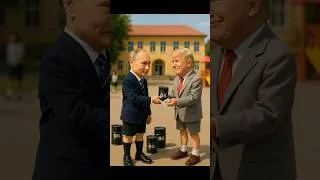 Thumbnail: The Great Oil Loop: EU Sanctions Russia, Russia Supplies Trump, Trump Sells EU #funny #shorts #viral