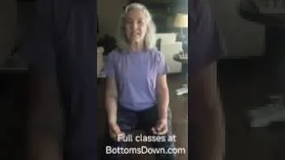 Thumbnail: Chair Yoga Forward Fold Pose Seated #chairyoga #yogapostures #gentleyoga