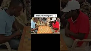 Thumbnail: Trap! Ekow Simple vs Tei. #draughts #chess #dame #gh #games #dammen