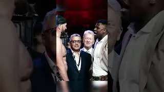 Thumbnail: Tyson Fury vs. Francis Ngannou Face Off #shorts #tysonfury #francisngannou #furyngannou