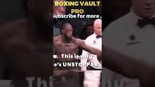 Thumbnail: Deontay Wilder BRUTAL Knockout 💀 #shorts