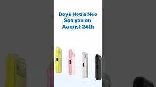 Thumbnail: 👀Less than 24 hours. Boya Notra Neo is turning around…