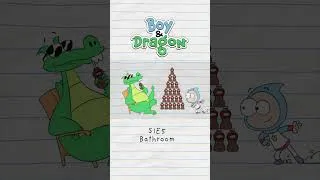 Thumbnail: Bathroom - S1E05 🚽 Full Episode (Animation Meme) #boyanddragon #shorts
