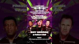 Thumbnail: 🔥#BoyGeorge & #CulrureClub gigs September 2026 🎫Tickets  https://boygeorgeandcultureclub.net/tour/