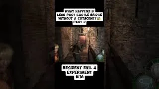 Thumbnail: What Happens If Leon Past Castle Bridge Without A Cutscene? 😱 Part 2- Resident Evil 4 #re4mods #re4