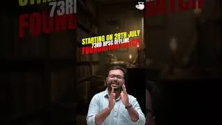 Thumbnail: 73rd BPSC Offline Foundation Batch 🔥 Admission Starts | Limited Seats #patna #bpscpreparation