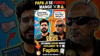 Thumbnail: Faplon Startup STRUGGLE! 😰 Asked Papa Ji for MONEY & He Said... 💸