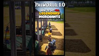Thumbnail: Get ALL the new LEGENDARY merchants EASILY #palworld #palworldshorts