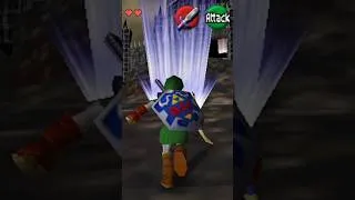Thumbnail: early ganondorfs castle using portals?!? #zelda #portal #oot #shorts
