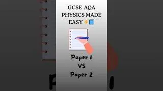 Thumbnail: "GCSE Physics AQA:  EXAM Contents and TOP Tips to SMASH Your Exam! #💯GCSE Revision Physics #Shorts"
