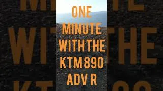 Thumbnail: Nearly having a HUGE Crash on a KTM 890 Adventure R in Slow Motion #shorts