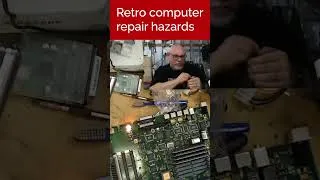 Thumbnail: Retro Computer Repair Hazards #vintagemacintosh #computerrepair #retrocomputing