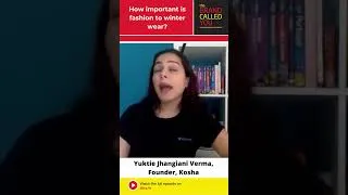 Thumbnail: How important is fashion to winter wear | Yuktie Jhangiani Verma | Kosha