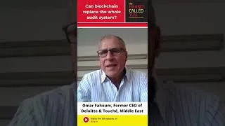 Thumbnail: Can blockchain replace the whole audit system | Omar Fahoum | Deloitte Middle East
