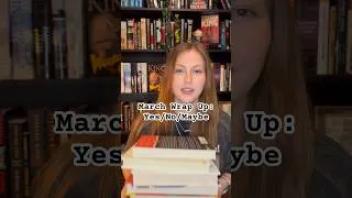 Thumbnail: all 10 books i read in march with a quick yes no or maybe you should read them #bookrecs #yesnomaybe