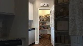 Thumbnail: Pantry makeover but make it budget friendly AND Functional! #pantryorganization #pantrymakeover