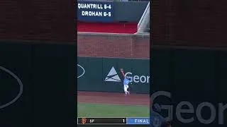 Thumbnail: Acuña's backhanded running catch!