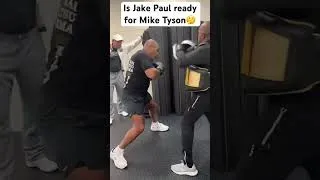Thumbnail: Is Jake Paul ready for Mike Tyson? What do you guys thinks? #boxing #miketyson #jakepaul