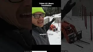 Thumbnail: Triple LVL Beam #construction