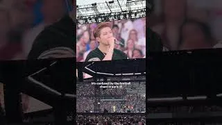 Thumbnail: bts members surprised by army stomping and football chant at the paris day 2 concert. they LOVED it