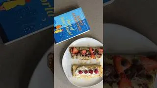 Thumbnail: FINALLY got around to doing a Book & Cook!🍓📖⏲️ FULL VIDEO on my channel!🫶🏼 #books  #bookandcook