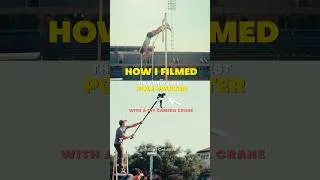 Thumbnail: Filming an Olympic Gold Medalist with a DIY camera - Mondo Duplantis #olympics #sports #filmmaking