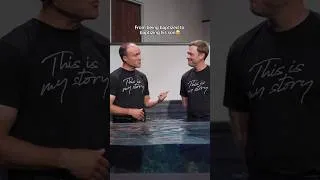 Thumbnail: From being baptized to baptizing his own son 🥹