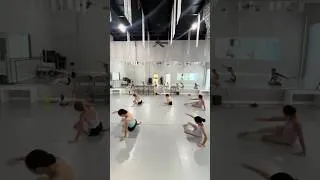 Thumbnail: Leg swing combo #contemporarydance #floorwork #dancetechnique  #dancestudio