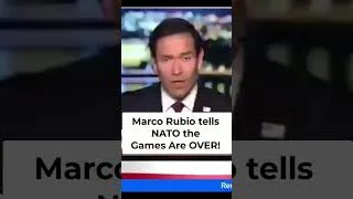 Thumbnail: Marco Rubio's HARSH Warning to NATO and ALL NATO Allies! #politics #maga #americafirst