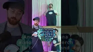 Thumbnail: a video that is about how i have new merch and also old merch