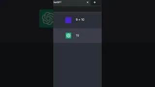 Thumbnail: I Tricked ChatGPT to Think 9 + 10 = 21