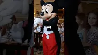 Thumbnail: Mickey Bowed at Me?!? #disney #voiceactor #disneyland #shorts