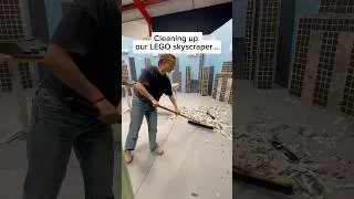 Thumbnail: LEGO Skyscraper Aftermath… #shorts