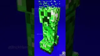 Thumbnail: Minecraft Creeper LEGO (3D Satisfying Animation) #Shorts