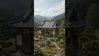 Thumbnail: I Built a Tiny Japanese Mountain House 🏔️ Satisfying Miniature DIY