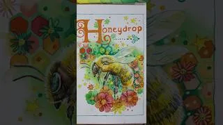 Thumbnail: The Magic of Bee Journaling 🐝✨#gouachepaintingtimelapse