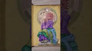 Thumbnail: A Magical Pixie Emerges from a Blank Page #gouachepaintingtimelapse
