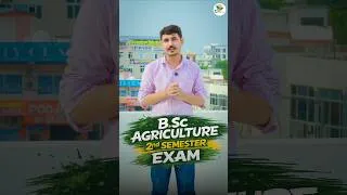 Thumbnail: BSc Agriculture Personality Development Exam  | Best of Luck Students | Important Exam Tips 🌾📚