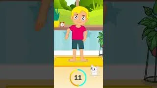 Thumbnail: workout for kids #shorts  #kidsyoga #kidsworkout