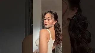 Thumbnail: 5-min Zendaya Inspired Hair Tutorial (2b/2c hair) #wavyhair #hairtutorial #pinterestaesthetic