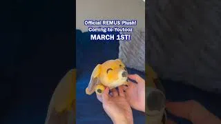 Thumbnail: Is this the cutest plush of all time?? REMUS PLUSH COMING MARCH 1 to Youtooz!! #dachshund #plush