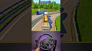 Thumbnail: Ultimate Truck Driving Traffic - Euro Truck Simulator 2 gameplay #shorts #bro4fpv #ets2 #viral #fyp