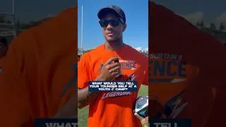 Thumbnail: Take advantage of where the journey begins 💪 #broncos #youthcamp #denver #minimic #football