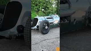 Thumbnail: Brooklands Relived 2026. The Napier Railton on the Finishing Straight.