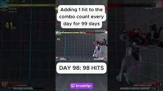 Thumbnail: Ninety-eight Hit Combo - Road to 99 hits (Day 98) #shorts