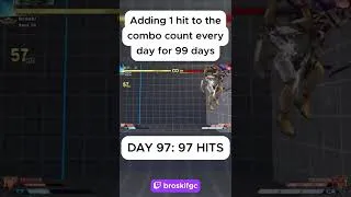 Thumbnail: Ninety-seven Hit Combo - Road to 99 hits (Day 97) #shorts
